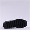 Marco Moreo Liege Front Zip Wedge Boot - Black Suede